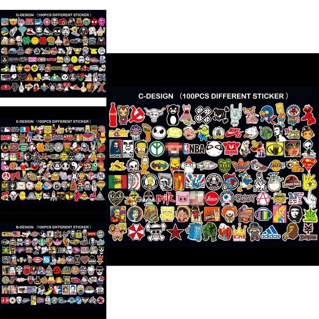 Украсьте свои аксессуары 100 наклейками с граффити из One Piece и Марио!