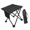 Camp Stool Folding Lightweight Footrest with Transport Bag To The Fishing Backpack Barbecue