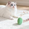 Интерактивный мяч для кошек, собак, перезаряжаемый, умный вращающийся мяч, движущийся мяч для питомцев с функцией записи для упражнений, тренировок, умственной стимуляции