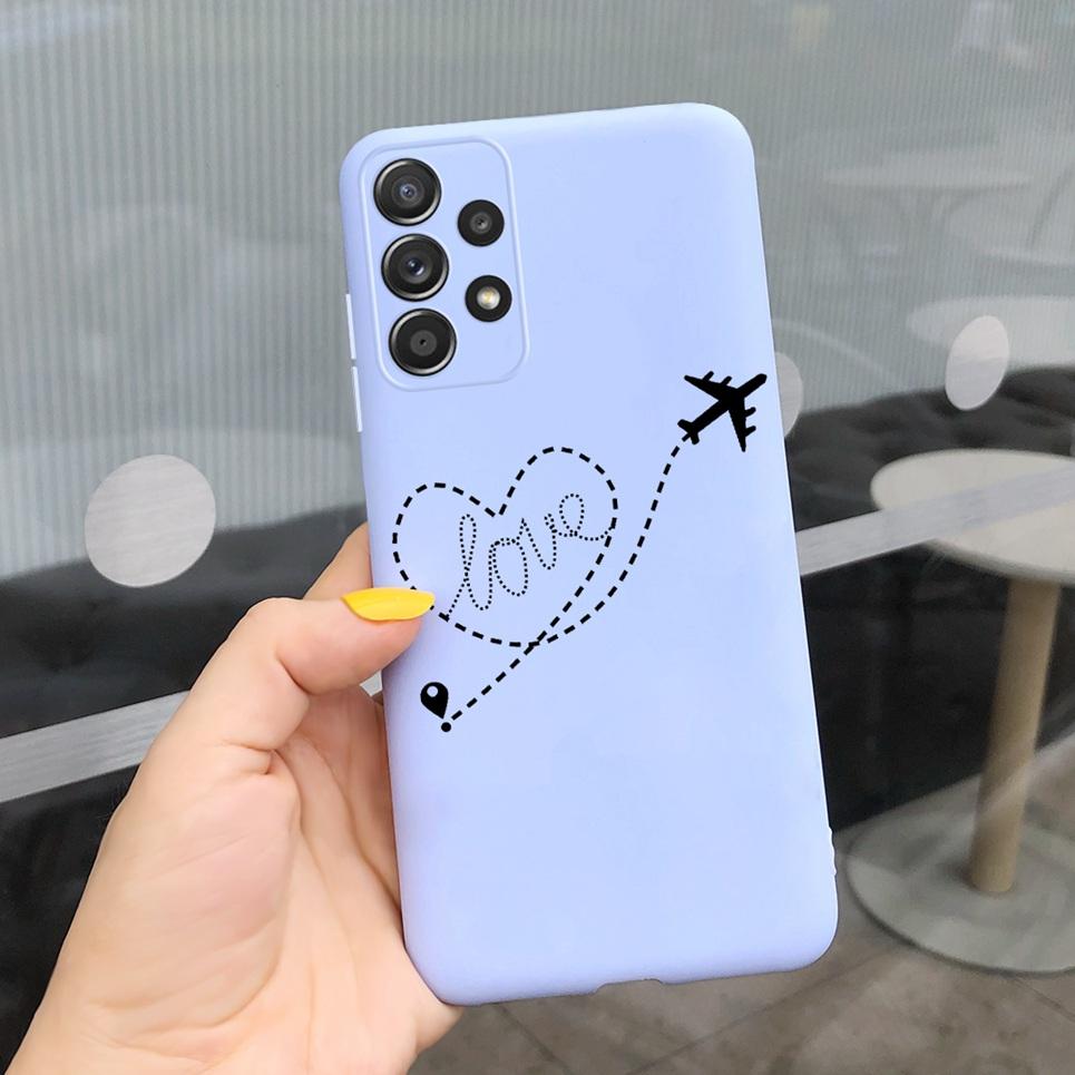 Для Samsung Galaxy M32 M33 M13 M23 M12 M53 Чехол для телефона Задняя крышка Мультяшный динозавр Медведь Детский Fundas Для Samsung M13 M23 M33 5G
