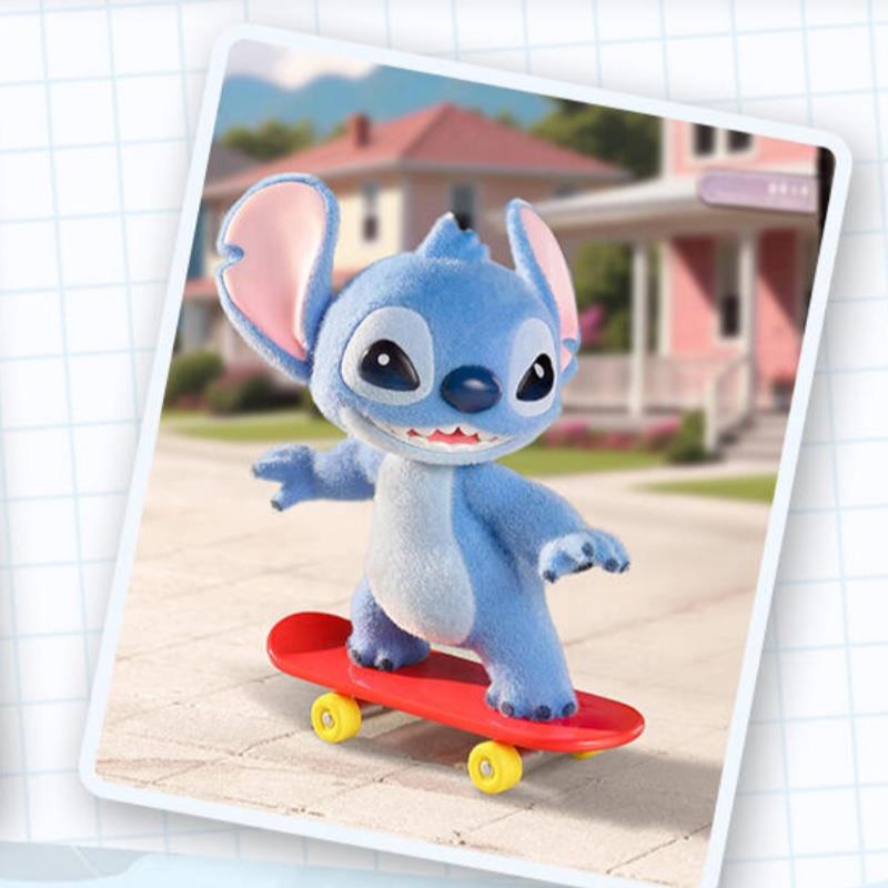 Toptoy Серия фигурок «Привет, Стич» Милые украшения Флок Модный тренд Игрушки Украшение для дома