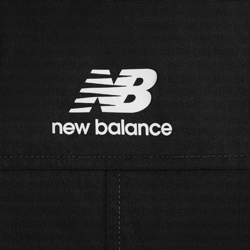 New Balance Пуховики Мужские Черные С Капюшоном Умеренный Другое AMJ23356-BK