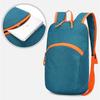 Nylon Mountaineering Backpack Zipper Travel Daypack Portable Outdoor Folding Backpack  Female