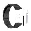 Compatible Stainless Steel Watch Band for Garmin Approach S10 - Stylish Black Strap for Men
