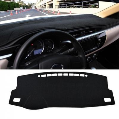 1 шт. Черный коврик на панель приборов Dash Mat Sun Cover Pad для Toyota Corolla 2014-2018