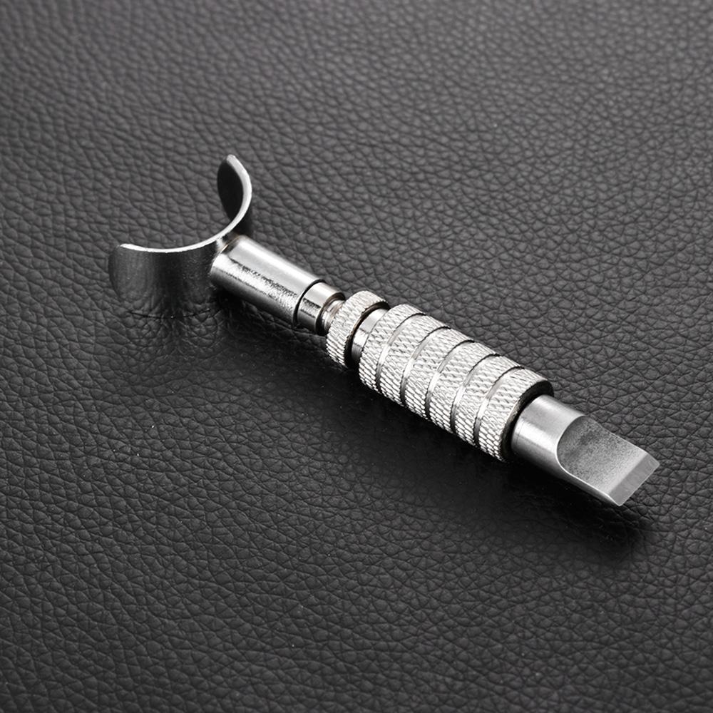 Adjustable DIY Leather Swivel Knife Carving Leathercraft Blade Tools