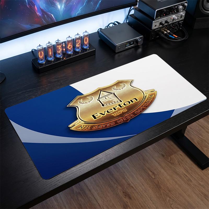 Игровой коврик для мыши Everton Football Print, большой, противоскользящий, расширенный, для офиса, дома