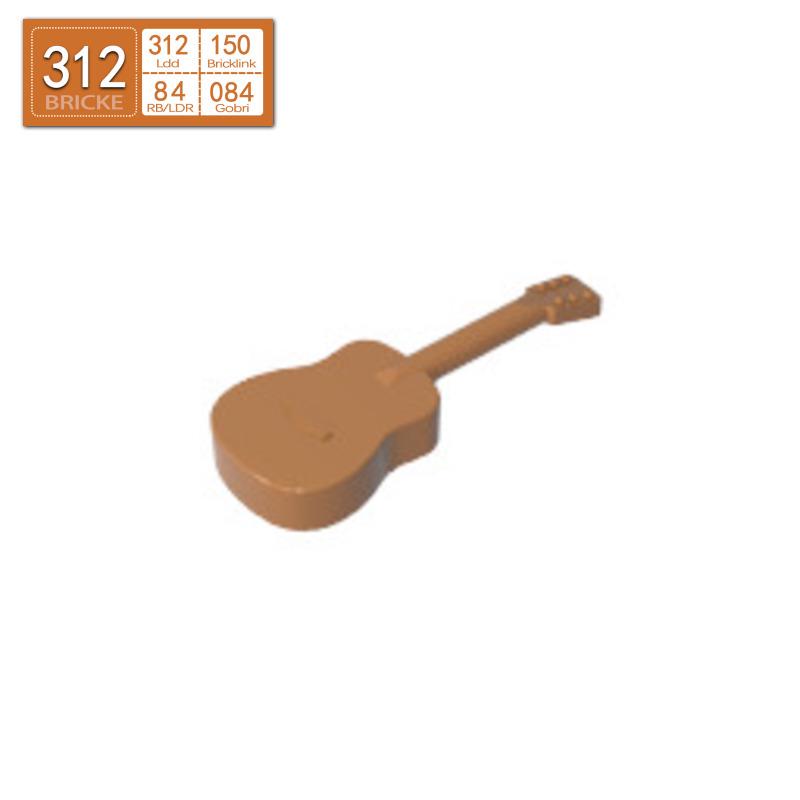 Brick Guest BRICKE 25975 Guitar Building Block Set, Compatible with LEGO, MOC Accessories DIY Kit