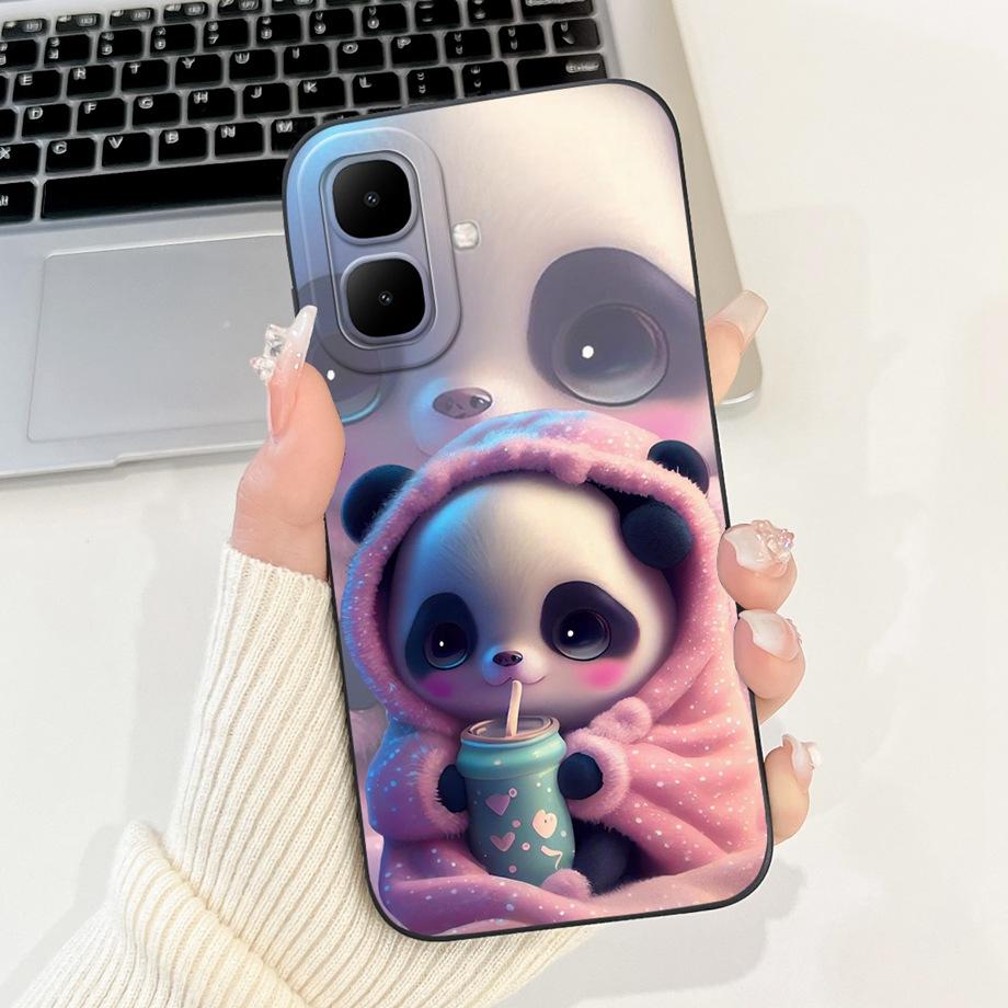 Чехол для Infinix Smart 10 X6725 Мультяшная Роскошная Девчачья Раскраска Funda Для Infinix Smart 10 Plus X6725B Задняя Крышка Мягкий Силикон