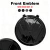 rsq1 VW Car Styling Front Logo Grille Badge Trunk Badge Car Replacement Accessories For Volkswagen Polo 2019 2020 2021 2022 2023 2024