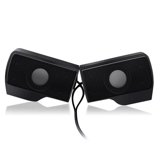 Mini Portable USB Clip-on Stereo Speaker Soundbar for Notebook Laptop Phone