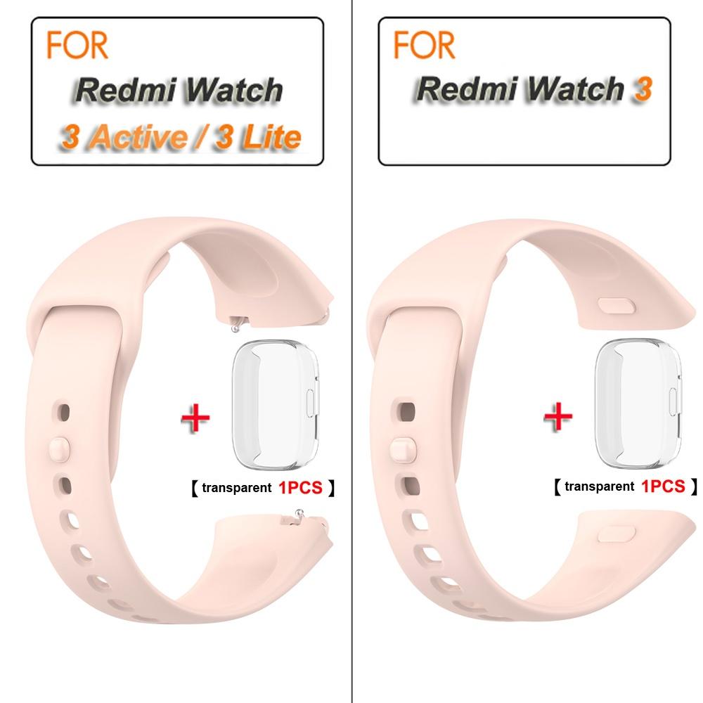 Ремешок для часов Xiaomi Redmi Watch 3 Active/Lite, сменный силиконовый ремешок для Xiaomi Redmi Watch 3, браслет Correa