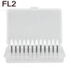 12Pcs/box Dental Flame White Stone Polishing FG Burs Abrasion Point Bur Fit High Speed Handpiece 1.6mm FL2