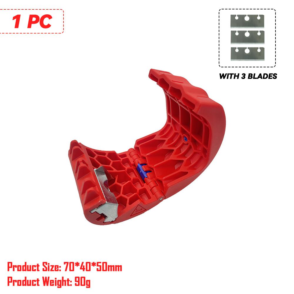 Portable Pipe Cutter Plastic Blades for Plastic 20-50mm Pipe Wire Cable Cutter Household PVC/PU/PP/PE Tube Cable Cutting Tools