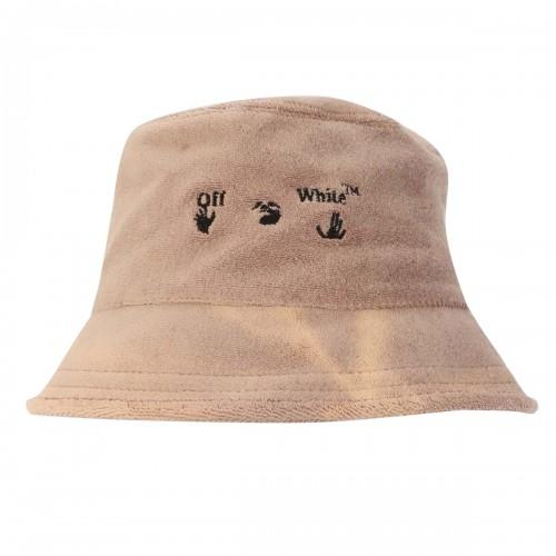 Off White Swimming Man Towel Bucket Hat