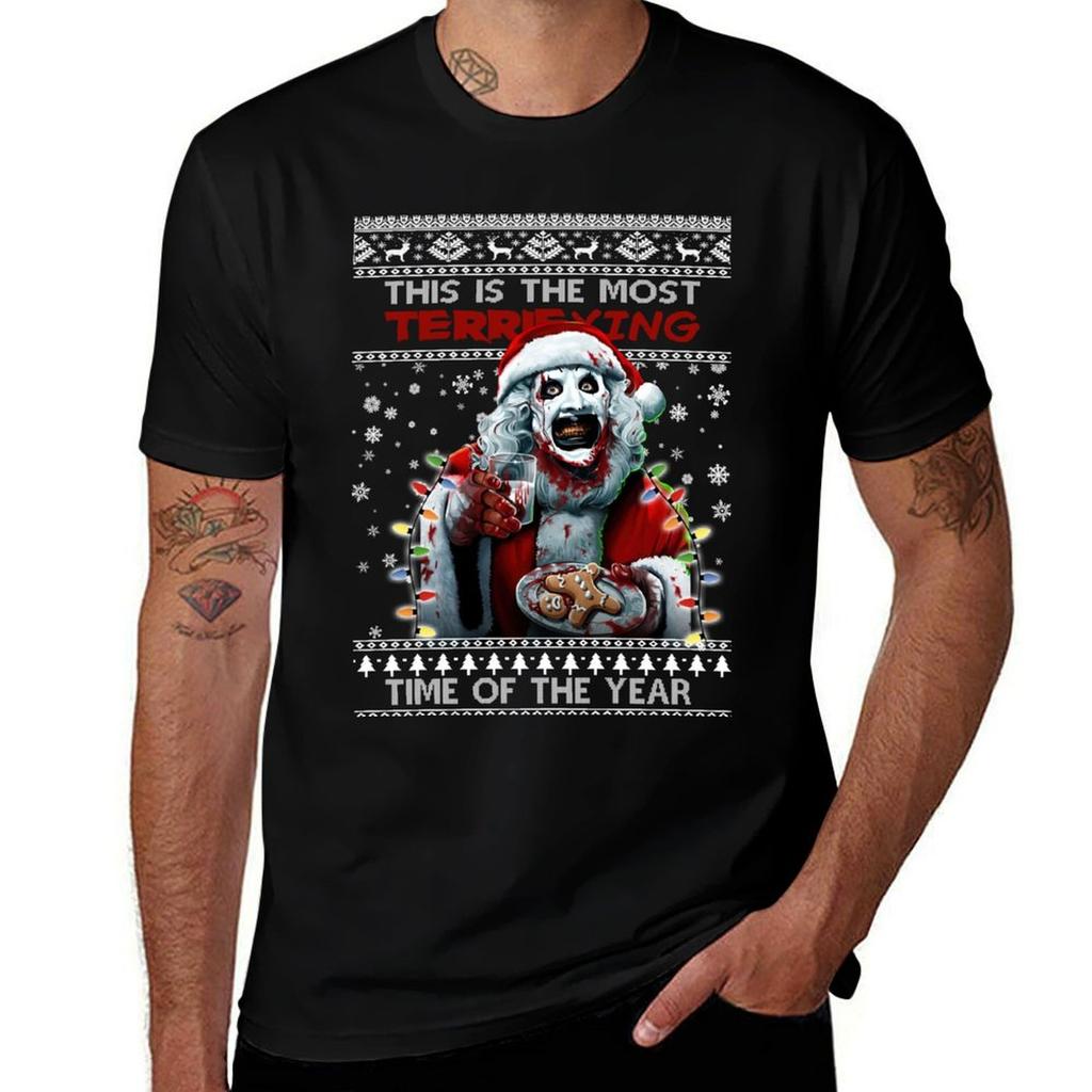 This Is The Terrifying Time Of The Year Terrifier Tshirt Regular Fit Plain Tee Shirt