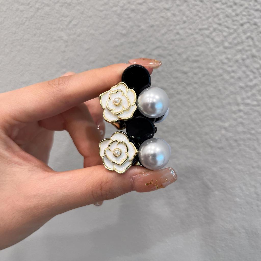 Заколка для волос с яркими камушки из горного хрусталя