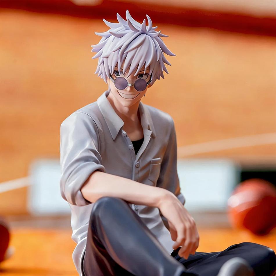 Аниме Фигурка Действия Jujutsu Kaisen 10 см Годжо Сатору и Гэто Сугуру Фигурка Действия ПВХ Кавайи Коллекционные Украшения Модель Игрушки Куклы