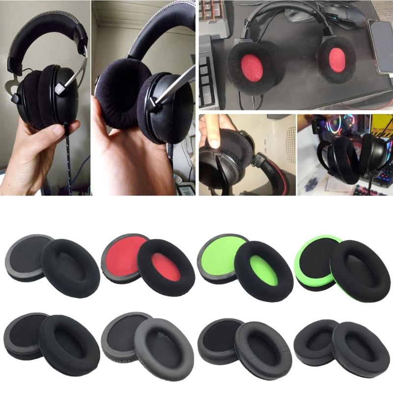 Breathable Headphone Ear Pads Sweat Resistant Design Extended Gaming Time Repair for Cloud 2 Spare Ear Cushions