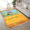 1PC Pokémon Cubone Printing Carpet for Living Room Bedroom Kid's Room Home Decor Area Rug Sofa Cloakroom Play Mat for Gifts