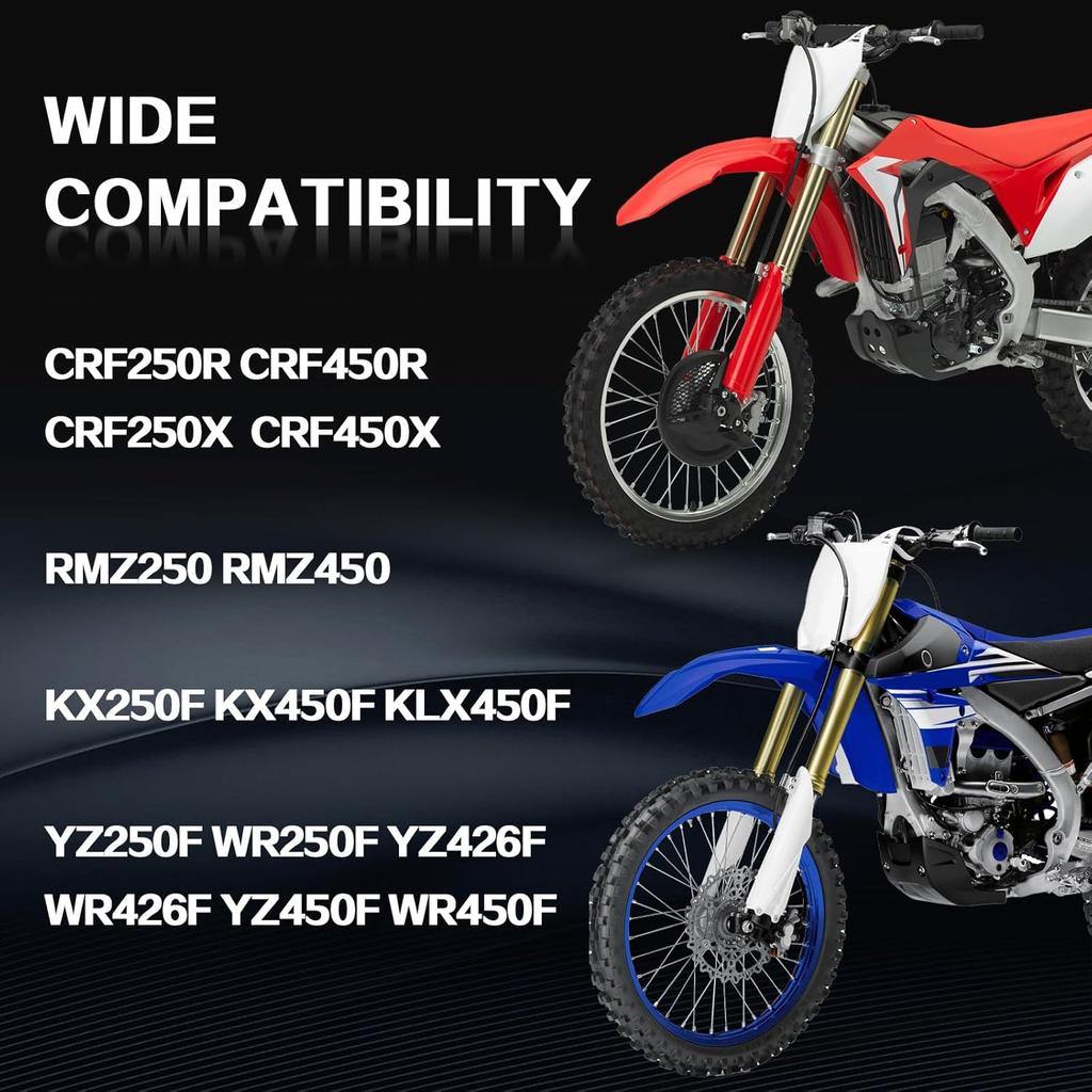 Dirt Bike Throttle Tube Handle Twister for CRF250R 2004-2014 CRF450R 2002-2014 CRF250X CRF450X 2004-2014 Black