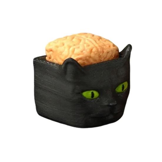 1/5 шт. Хэллоуин Кубическая голова Фигурка Жуткий Мини Череп Тыква Зомби Черный Кот Голова Смола Статуэтка Игрушка Украшение для дома офиса рабочего стола