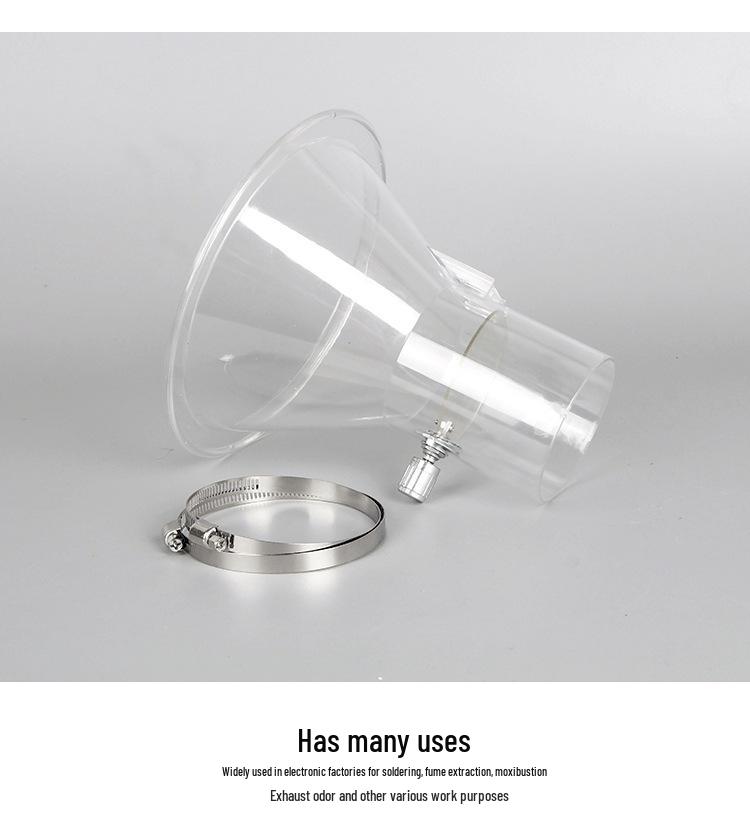 Паяльный вытяжной колпак Соединитель раструба для удаления дыма - Доступен в размерах 2,5, 3 и 4 дюйма