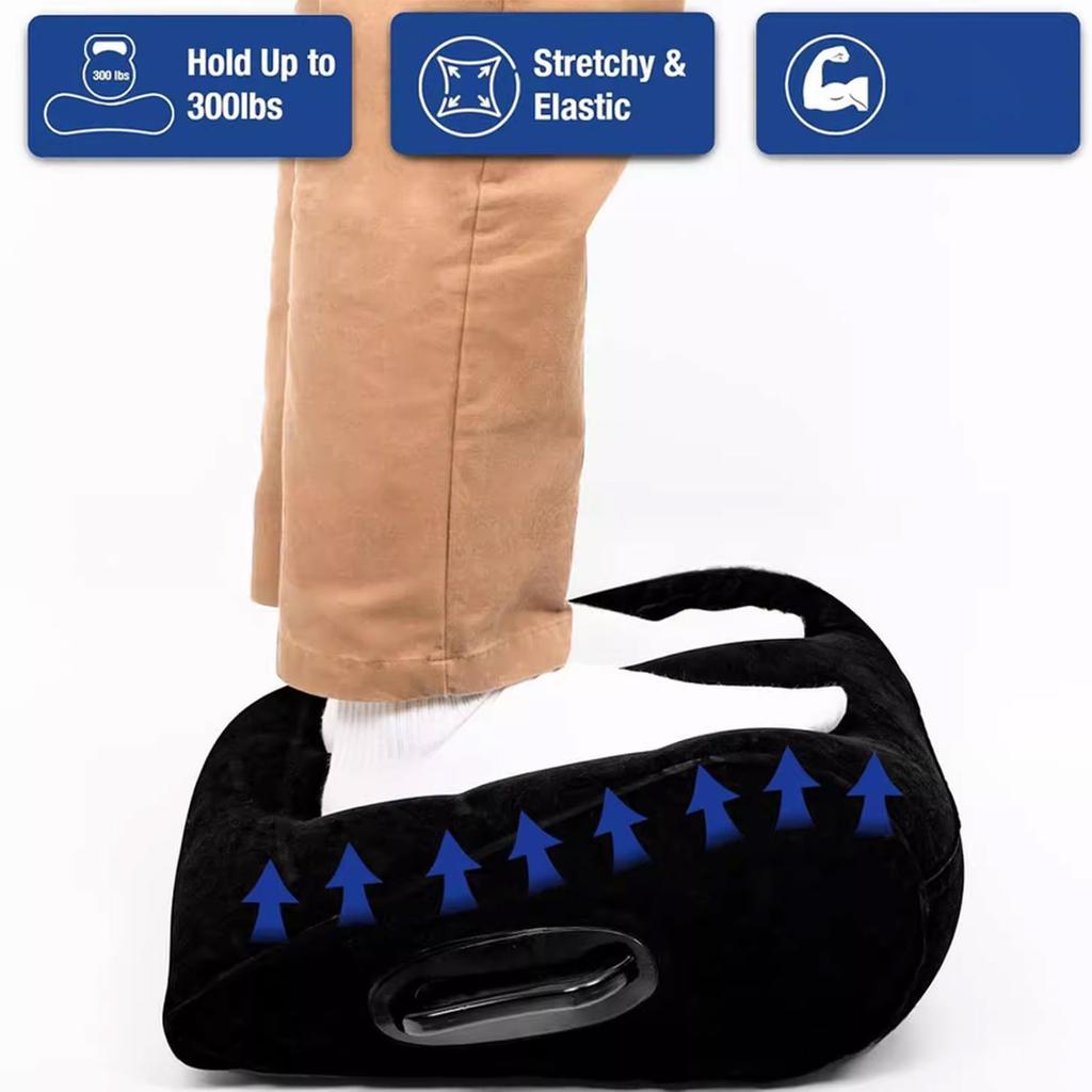 Многопозиционная надувная подушка-клин для поддержки спины и коленей, надувная ортопедическая подушка, ПВХ флокированный материал