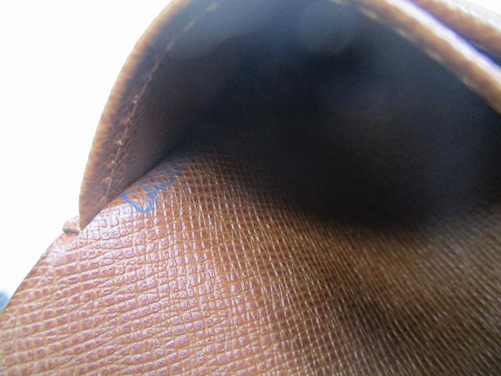 Authentic LOUIS VUITTON Monogram Brown Leather Bifold Wallet Viennois #a694  Refurbished