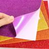 10sheets/pack A4 with Glue Sticker Sponge Foam Paper Shiny Silver DIY Handmade Children's EVA Foam Crafts Wedding Party Supplies