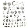 30 Gram Charm Metal Pendant Charms Sun Moon Star Random Supplies For Jewelry Findings Components K1296