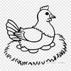 Hen With Egg Drawing Egg Drawing Iron On Heat Transfer Printing Vinyl Patches Sticker for Clothes DIY Appliques Washable Patches