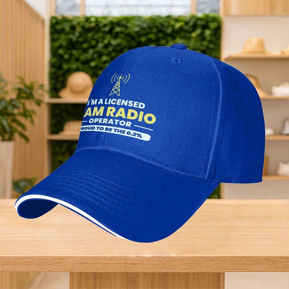 Zhongyi Shang pc Radio Tower Print Adjustable Baseball Cap Unisex with Multiple Color Options Suitable for Casual Activities