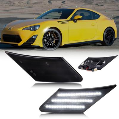 Оригинальные белые боковые габаритные огни GemPro ZN6 для Toyota 86, FT86 и GT86, Scion FR-S, Subaru BRZ и ZC6, передние габаритные огни на крыло (индикатор)