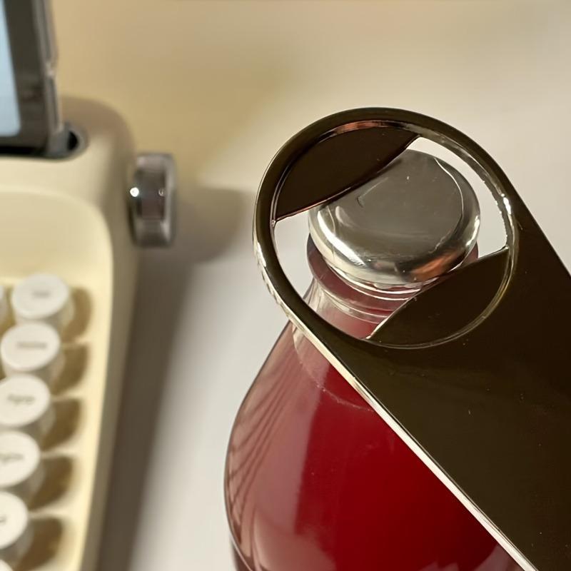 1 шт., Открывалки для бутылок, Открывалка для пива, Магнитная открывалка для пивных бутылок для холодильника, Магнитные открывалки для бутылок Открывалка для консервов, Прилипает к холодильнику для удобного хранения