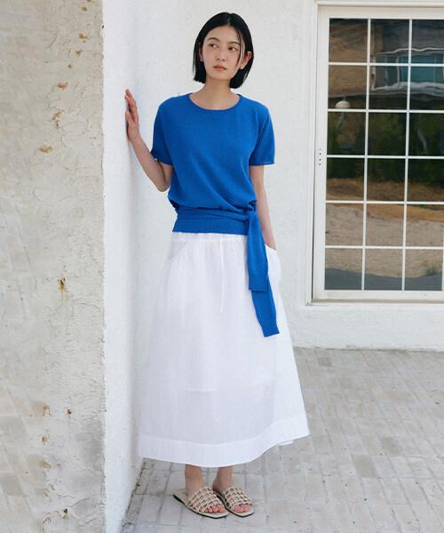 Onaenon Shirred Volume Skirt New6Ms609