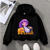Hoodies Sweatshirts Girls Children's Cartoon Printed Sweatshirt Long Sleeve Casual Pullover Fashion Top