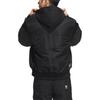 adidas Куртка на молнии с капюшоном с принтом Originals, топы унисекс, черный IX4232