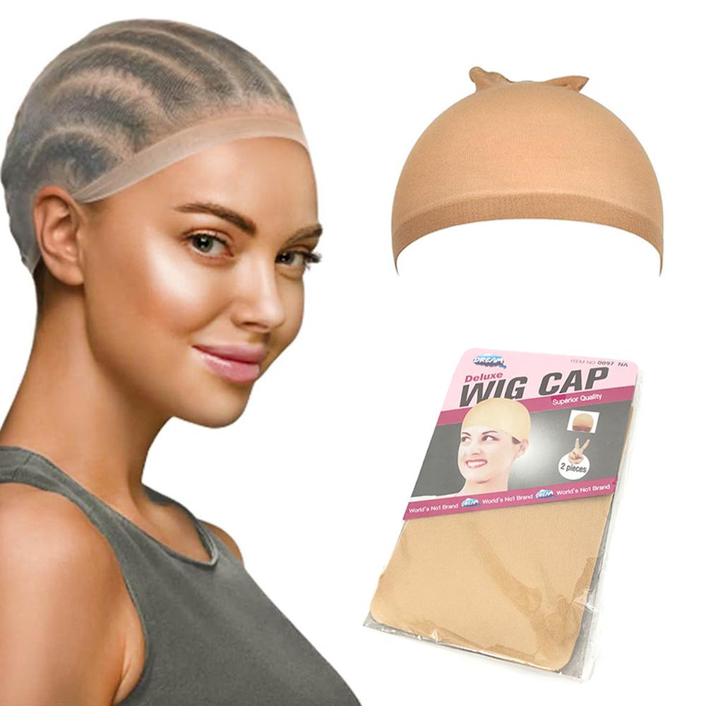 MISSQUEEN Synthetic Wig Cap for Women Ultra-thin Invisible Breathable Wig Cap Stretchy Nylon Stocking Wig Caps For Wig Accessories