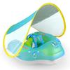 Baby Float, Baby Boat, Foot Float with UV Protection, SPF50+ Sunscreen, Removable Sunshade, Baby Float for Beach, Summer, Outdoor Play, Travel,