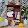 1/12 Кукольный домик Гардероб Миниатюрная Мебель Мини Вешалка Для Одежды Для Окна Демонстрации Ландшафта