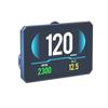 P16 Автомобильный HUD OBD2 ЖК-дисплей Head Up Display Спидометр км/ч, миль/ч Тахометр Температура ОЖ Расход топлива Давление Турбины