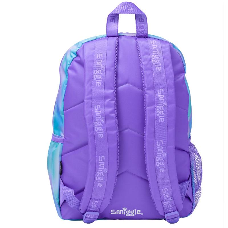 Smiggle Kids Backpack Large Capacity School Bookbag Outdoor Casual Daypack Lightweight Durable Blue
