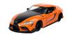 Jada Toys Fast and Furious Series 2020 Toyota Supra Completed Product 1/24 F&F (9) Orange/Black (Han)