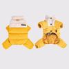 Padded Cotton Dog Jacket Waterproof Fabric Dog Clothes Padded Puppy Down Jacket  Winter Season