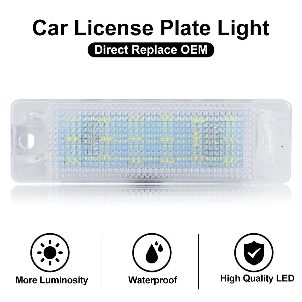 2 шт. для Opel/Vauxhall Astra F 1992-1998 Calibra 1989-1997 светодиодный светильник для номерного знака Canbus, автомобильные парковочные лампы, белые