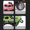 ABS 1/64 Mini Rc Monster Truck с прицепом 4G пульт дистанционного управления USB перезаряжаемый корпус из сплава