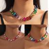 European-American Niche Light Luxury Full Diamond Tassel Rhinestone Necklace Design