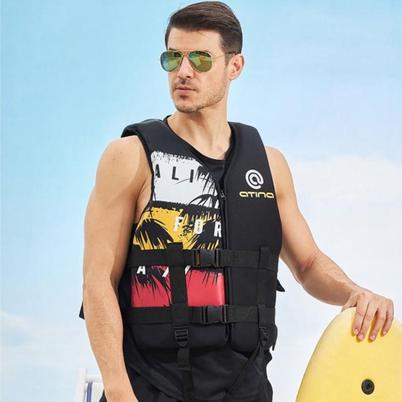 Adult Lightweight High-Buoyancy Rescue Life Vest Sea Fishing Surfing Snorkeling Swimming Safety Gear