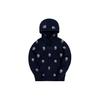 Kith For Major League Baseball New York Yankees Monogram Hoodie Navy Unisex Tops Blue KH2450-102